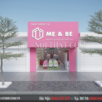 Thiết kế siêu thị mẹ bé Thành Thu - Thường Tín