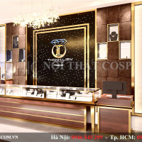 Thiết kế tiệm vàng bạc Thành Liên sang trọng - Hải Phòng