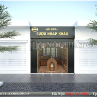 Thiết kế shop rượu Hải Ninh - Thanh Xuân