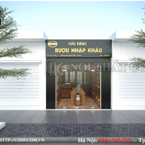 Thiết kế shop rượu Hải Ninh - Thanh Xuân