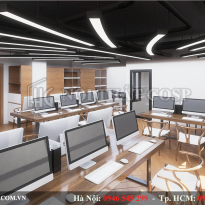 Thiết kế văn phòng Bất Động Sản Nhà Mới - Vinhomes Ocean Park