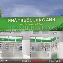 Thiết kế hiệu thuốc dược phẩm Long Anh - Thanh Hóa
