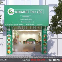 Thiết kế siêu thị Minimart Thu Cúc - 40m2 – Vĩnh Phúc