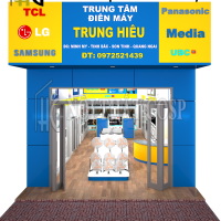 Thiết kế siêu thị điện máy anh Trung- Hải Phòng