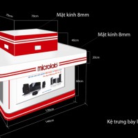 Mẫu Kệ Trưng Bày Loa Trong Siêu Thị - CPKMT - 102