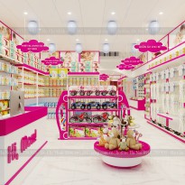 Thiết Kế Cửa Hàng Mẹ Và Bé Quang Vinh -  Hải Dương 