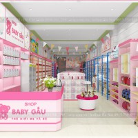 Thiết Kế Shop Mẹ Và Bé Baby Gấu - Anh Hợp - Nghệ An