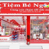 Thiết kế shop mẹ và bé Tiệm bé ngoan - Chị Huyền - Thanh Hóa