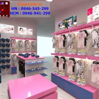 Thiết Kế Cửa Hàng Thời Trang Cho Bé - Chị Xuyến - Saigon Mall - Gò Vấp