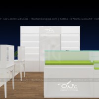 Thiết Kế Gian Hàng Trang Sức Chic - Chị Hương - Hà Nội