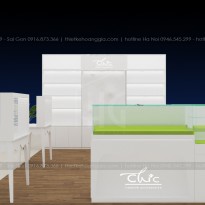 Thiết Kế Gian Hàng Trang Sức Chic - Chị Hương - Hà Nội
