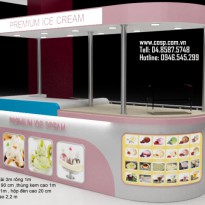 Thiết Kế Quầy Kem Tại Parkson