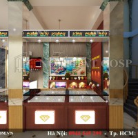 Thiết Kế Nội Thất Tiệm Vàng - Cẩm Phả - Quảng Ninh 