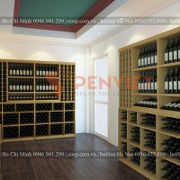 Thiết kế cửa hàng rượu Gia Hưng – Hà Đông