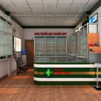 Thiết kế nhà thuốc anh Tùng - Đăk Lăk