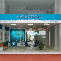 Thiết kế phòng khám siêu âm phụ khoa Đức Việt
