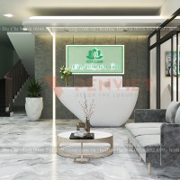 Thiết kế phòng truyền thống công ty dược phẩm Hoa Linh