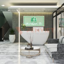 Thiết kế phòng truyền thống công ty dược phẩm Hoa Linh