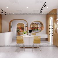Thiết kế cửa hàng kính mắt Vinmec - Hà Nội