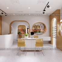 Thiết kế cửa hàng kính mắt Vinmec - Hà Nội