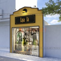 Thiết kế shop thời trang Lụa Là sang trọng