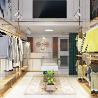 Thiết kế shop thời trang The GIHA - HCM