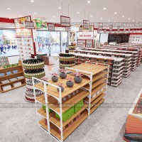 Thiết kế siêu thị tiện lợi Hà Giang – Bắc Giang