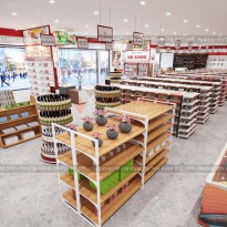 Thiết kế siêu thị tiện lợi Hà Giang – Bắc Giang