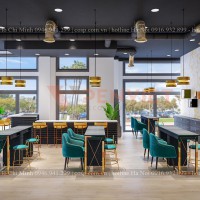 Mẫu thiết kế tiệm nail đẹp và sang trọng 