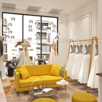 Thiết kế cửa hàng áo cưới Trương Ngọc Diễm