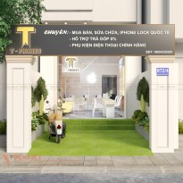 Thiết kế cửa hàng điện thoại T- Phones - anh Hải, Vò Gấp
