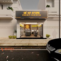 Thiết kế shop phụ kiện điện thoại Dế Xịn Store