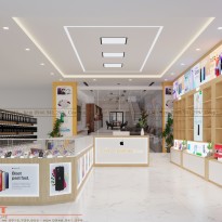 Thiết kế shop điện thoại Tất Thành
