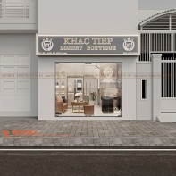 Thiết kế cửa hàng đồng hồ, điện thoại Khắc Tiệp Luxury