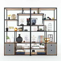 Kệ trưng bày gỗ KTB101