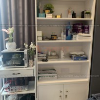 Thi công tủ mỹ thẩm chị My - Thanh Xuân