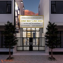 Thiết kế shop cửa hàng kính mắt Linh Anh