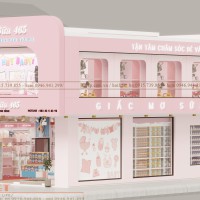Thiết kế shop mẹ và bé Giấc Mơ Sữa 465