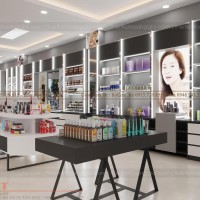 Thiết kế shop mỹ phẩm Cosmetica – chị Thủy