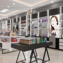 Thiết kế shop mỹ phẩm Cosmetica – chị Thủy
