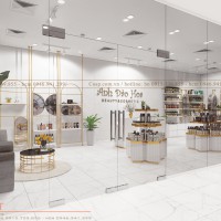 Thiết kế shop mỹ phẩm Anh Đào Hoa - Hà Nội