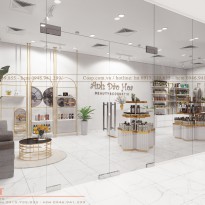 Thiết kế shop mỹ phẩm Anh Đào Hoa - Hà Nội