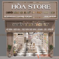 Dự án thiết kế shop mỹ phẩm Hòa Store – 20m2 – Bắc Giang
