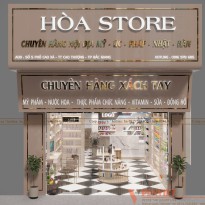 Dự án thiết kế shop mỹ phẩm Hòa Store – 20m2 – Bắc Giang