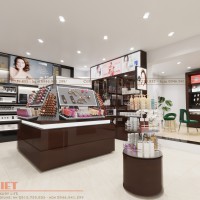 Thiết kế shop mỹ phẩm Lâm Phương - Hải Phòng