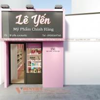 Thiết kế shop mỹ phẩm Lê Yến – Cần Thơ