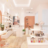 Thiết kế shop mỹ phẩm Melavana - Thủ Đức, HCM