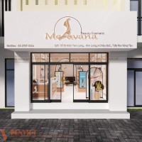 Thiết kế shop mỹ phẩm MELAVANA - Vũng Tàu