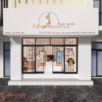 Thiết kế shop mỹ phẩm MELAVANA - Vũng Tàu
