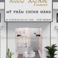 Thiết kế shop mỹ phẩm Như Xuân - Thái Bình